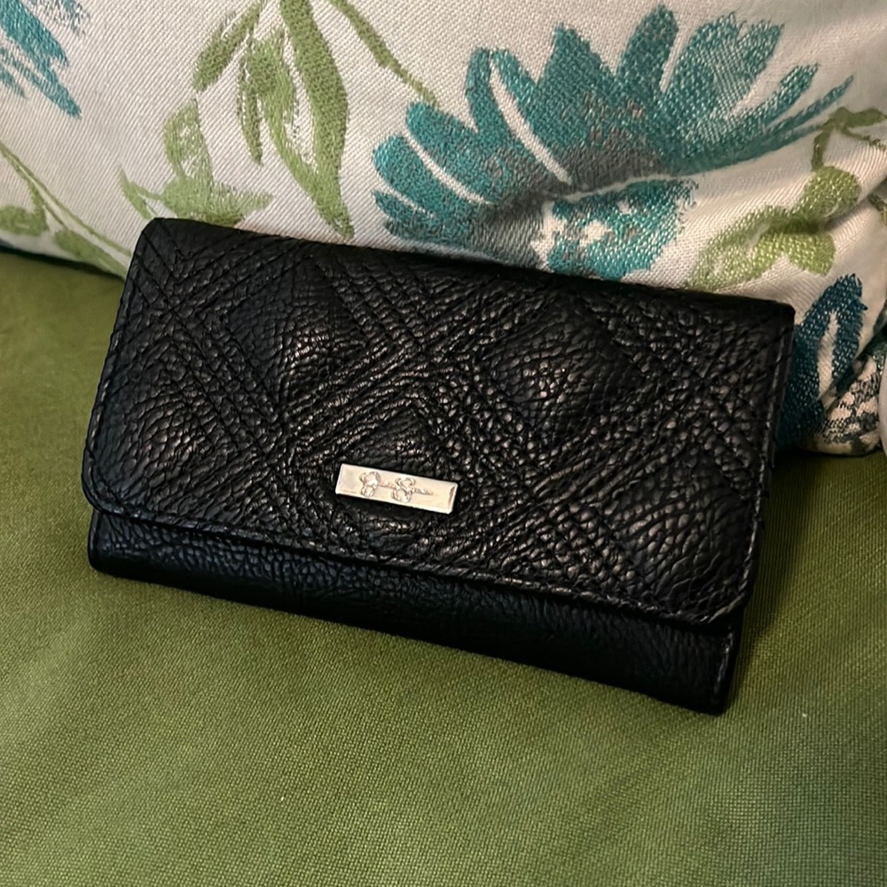 Jessica Simpson black wallet
